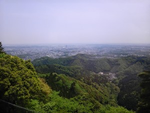 高尾山頂からの風景