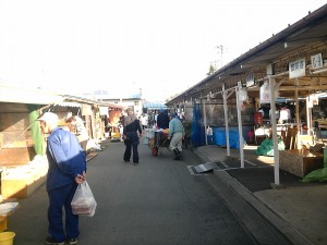 神子田の朝市