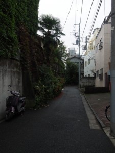 なんてことない渋谷の路地