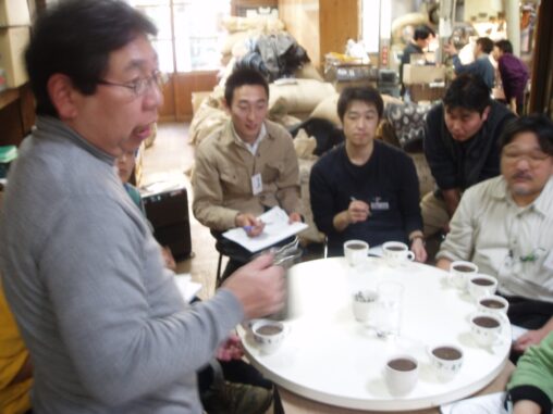 コーノ式珈琲塾にて2005年2月