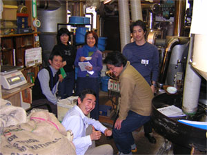 コーノ式珈琲塾にて2005年3月