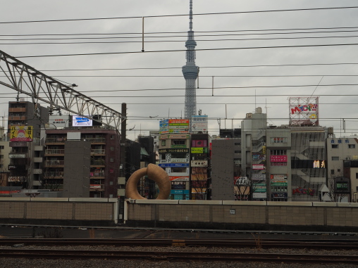 錦糸町駅ホームから