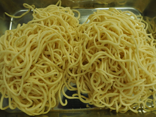 製麺終了!!