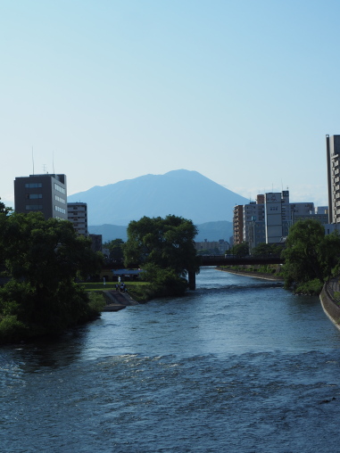 今日の岩手山
