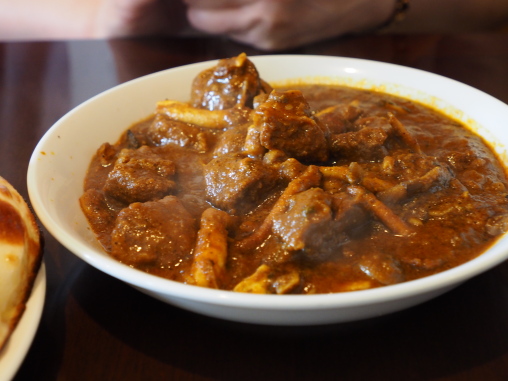 エゾシカとキノコカレー