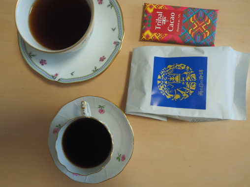 コーヒーとチョコレート