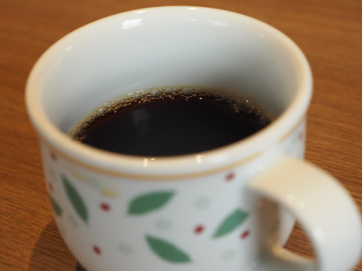ドリンクバーのコーヒー
