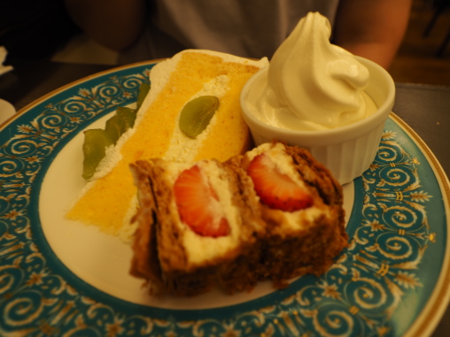 ケーキ2種盛