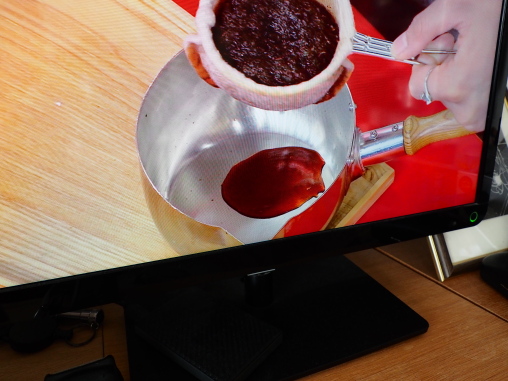 スタジオでの色