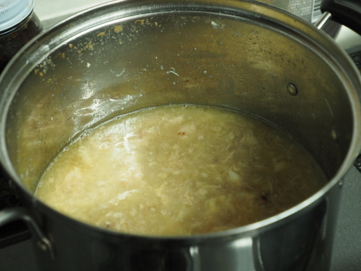 だいぶドロドロしてきている