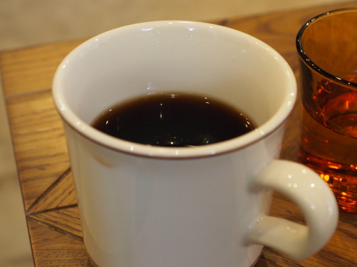 まぐカップのコーヒー