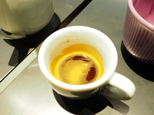 クレマを混ぜた後