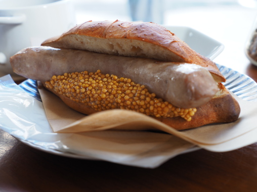 ホットドック　うめぇ