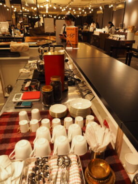 銀座三越催事場 設営終了