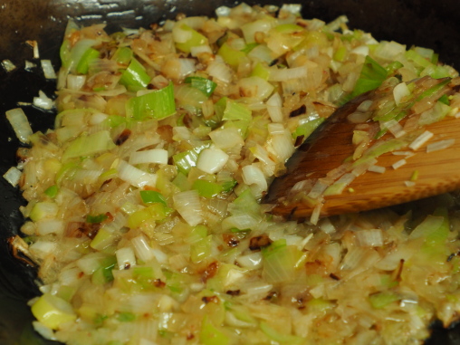 ネギ多めと玉ねぎ