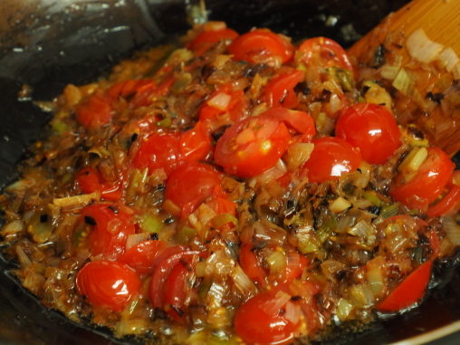 ネギがいたまったらトマト