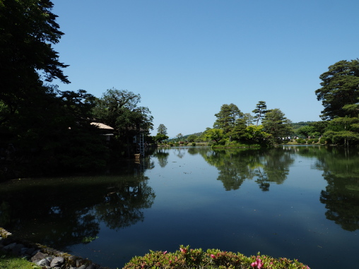 霞ヶ池　兼六園