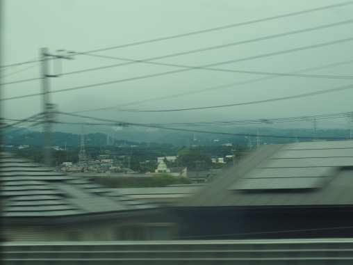 三島付近　東海道新幹線