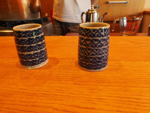 ちょうど飲みやすい感じのデミタスカップ