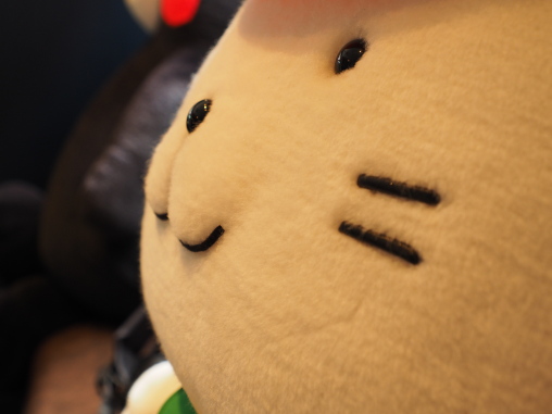 ひこにゃん横顔