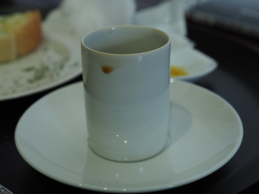 toukichiの白いカップ　