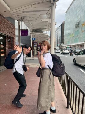 六曜社で別れる