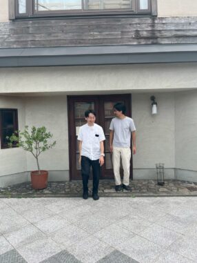 山居前で　offっぽいショット