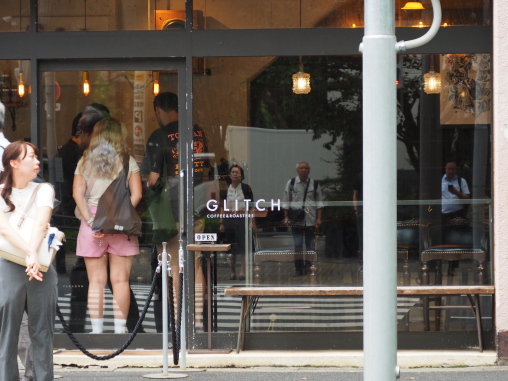 ほぼ開店時刻に到着　グリッチ2026.8.31