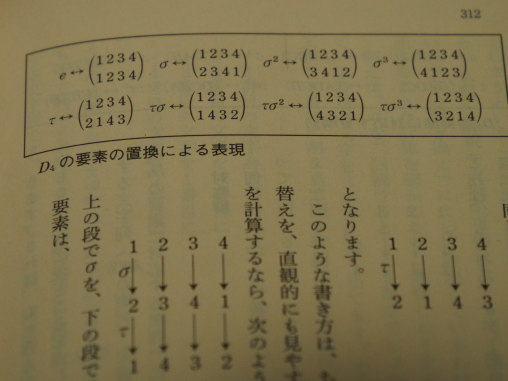 D4要素の置換による表現