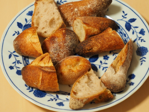パン耳の盛り合わせ